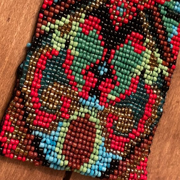 Aztec Native American Beaded Sash main image 7